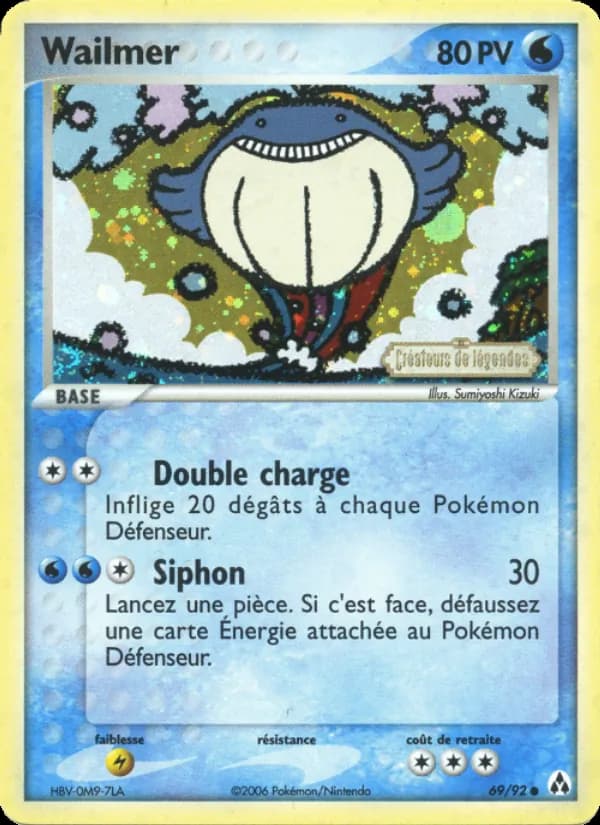 Wailmer 69 — EX Créateurs de légendes