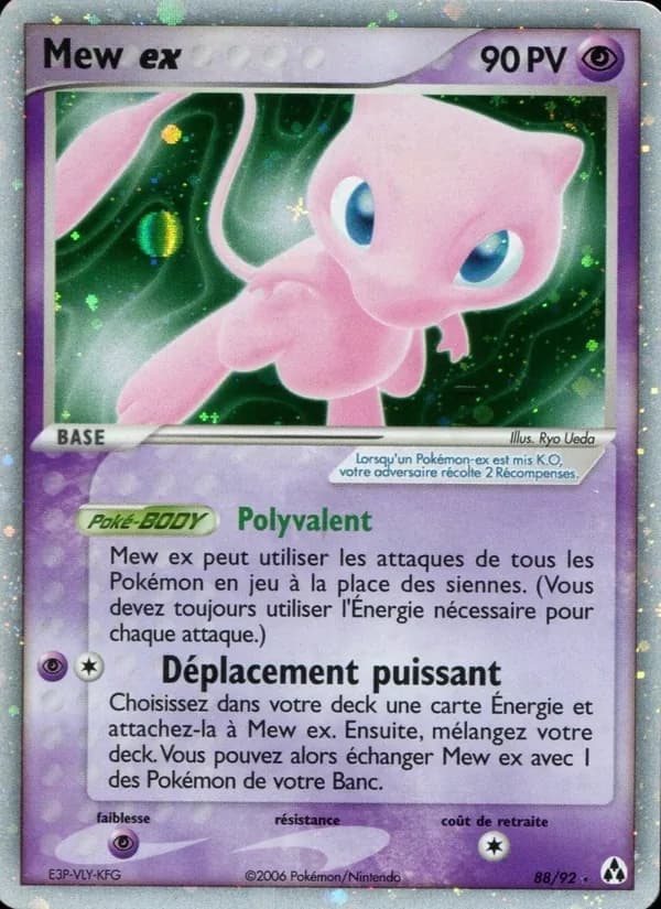 Mew ex 88 — EX Créateurs de légendes