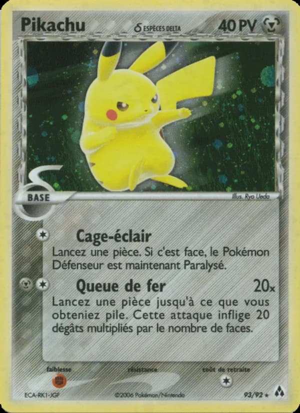 Pikachu δ 93 — EX Créateurs de légendes