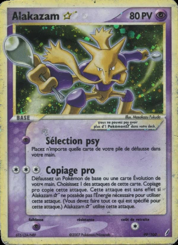 Alakazam 99 — EX Gardiens de Cristal