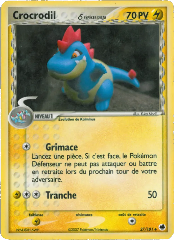 Crocrodil δ 27 — EX Île des Dragons