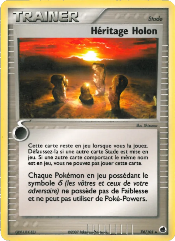 Héritage Holon 74 — EX Île des Dragons