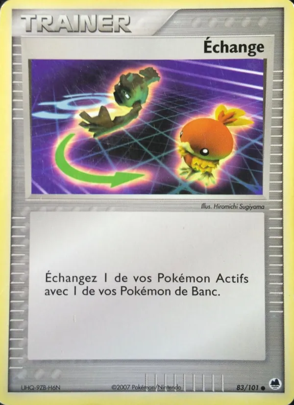 Échange 83 — EX Île des Dragons