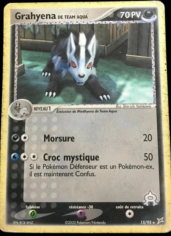 Grahyena de Team Aqua 15 — EX Team Magma vs Team Aqua