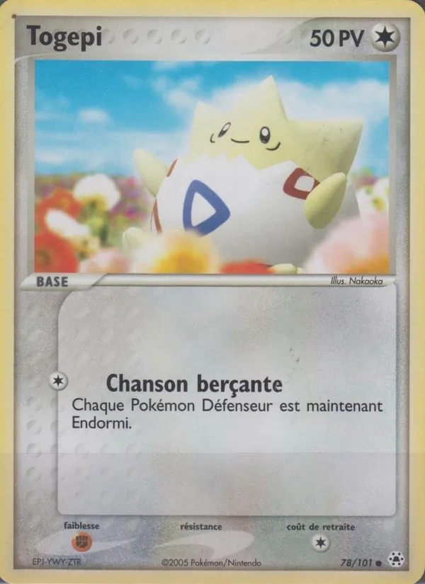 Togepi 78 — EX Légendes Oubliées