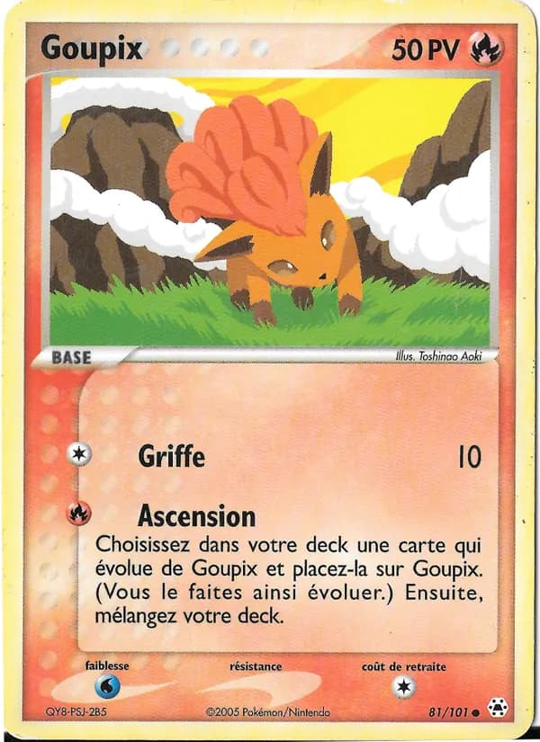 Goupix 81 — EX Légendes Oubliées