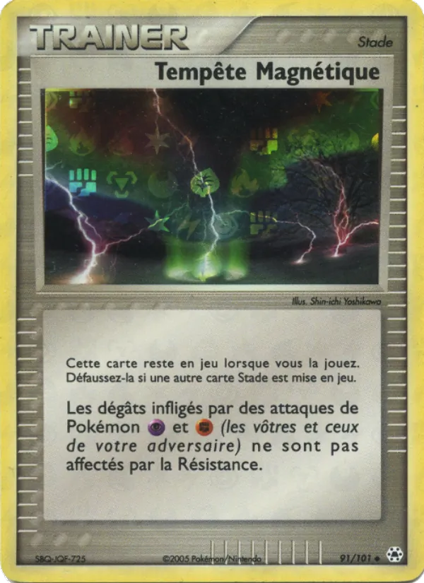 Tempête Magnétique 91 — EX Légendes Oubliées