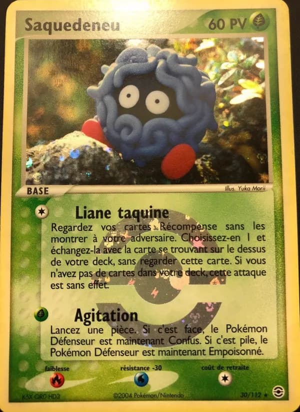 Saquedeneu 30 — EX Rouge Feu & Vert Feuille