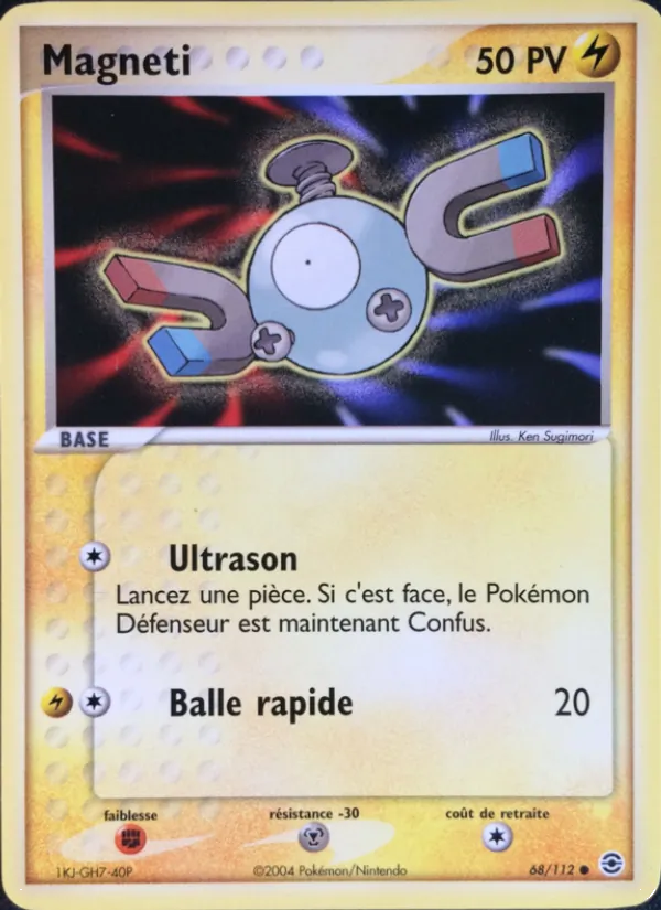 Magneti 68 — EX Rouge Feu & Vert Feuille