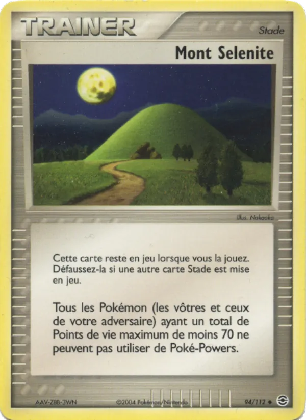 Mont Selenite 94 — EX Rouge Feu & Vert Feuille