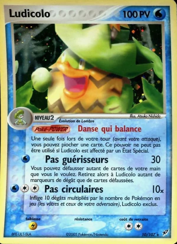 Ludicolo 10 — EX Deoxys