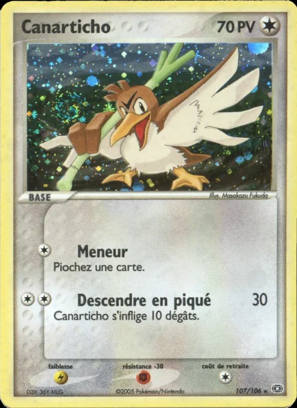 Canarticho 107 — EX Émeraude