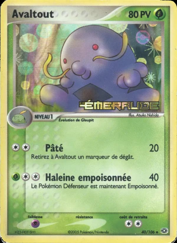 Avaltout 40 — EX Émeraude