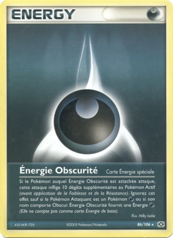 Énergie Obscurité 86 — EX Émeraude