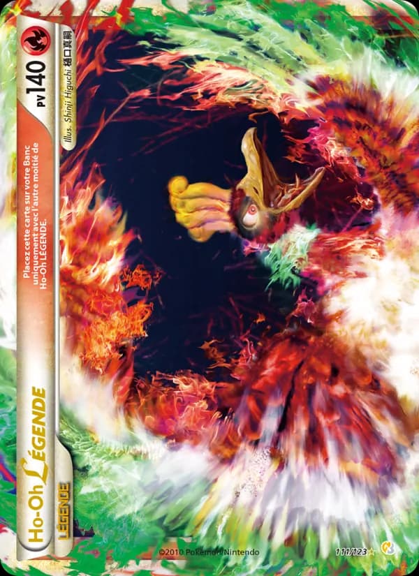 Ho-Oh LÉGENDAIRE 111 — HeartGold SoulSilver