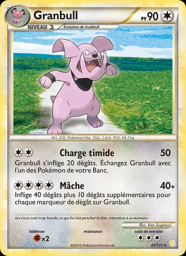 Granbull 22 — HeartGold SoulSilver