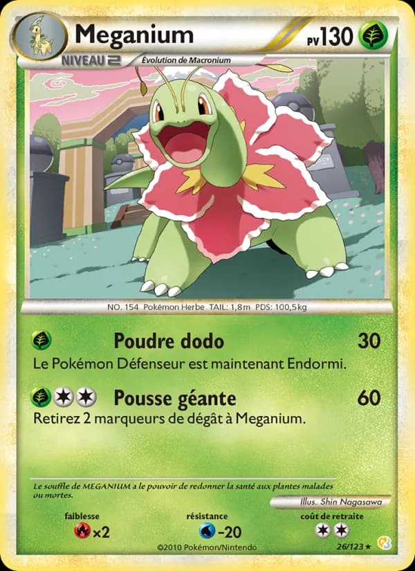 Meganium 26 — HeartGold SoulSilver