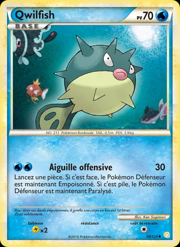 Qwilfish 50 — HeartGold SoulSilver