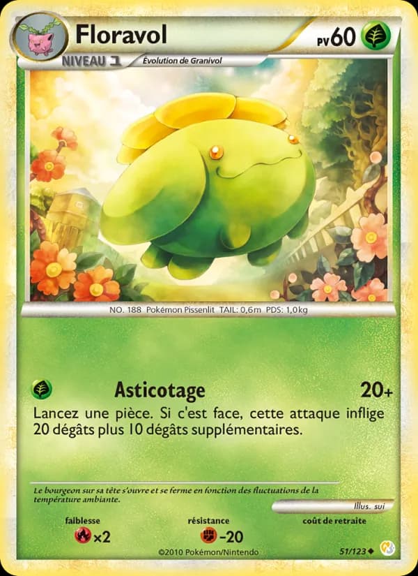 Floravol 51 — HeartGold SoulSilver