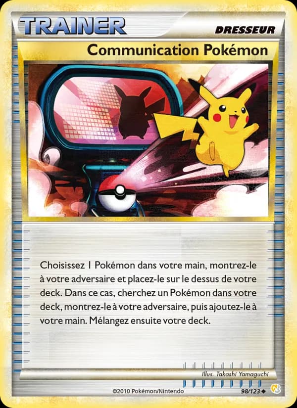 Communication Pokémon 98 — HeartGold SoulSilver