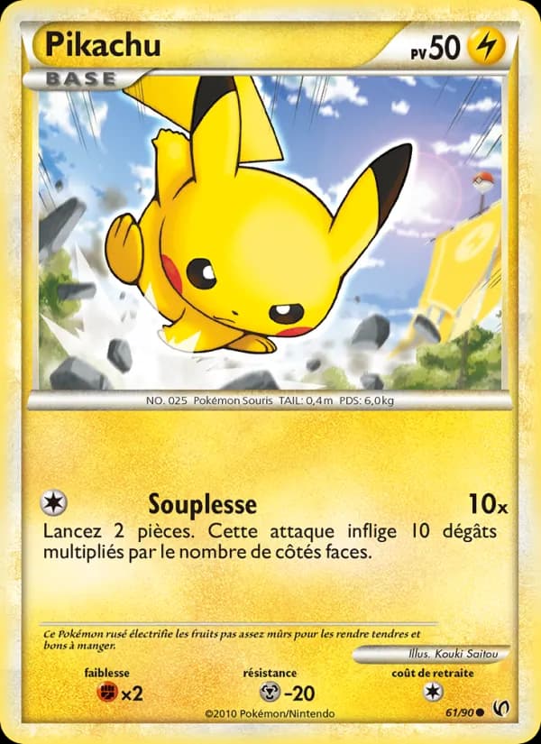 Pikachu 61 — Indomptable