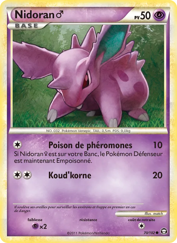 Nidoran♂ 70 — Triomphant