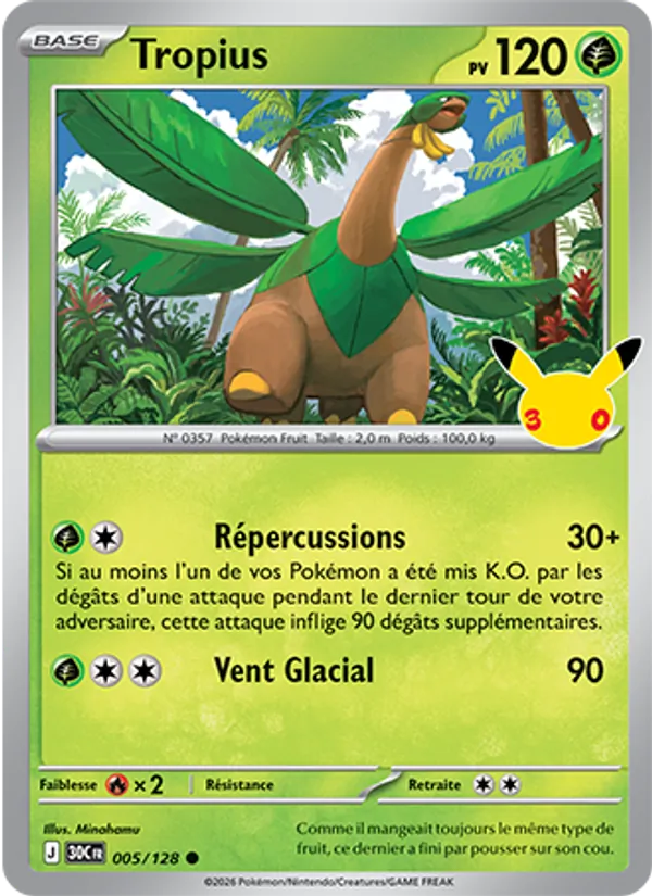 Tropius 005 — 30ᵉ Anniversaire