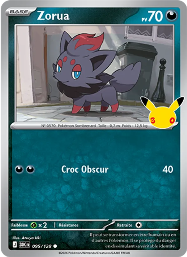 Zorua 095 — 30ᵉ Anniversaire
