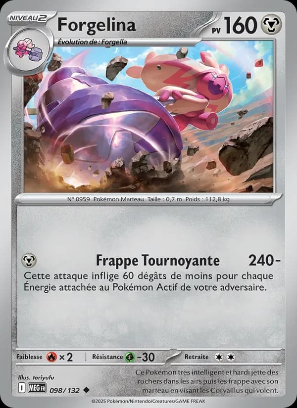 Forgelina 098 — Méga-Évolution