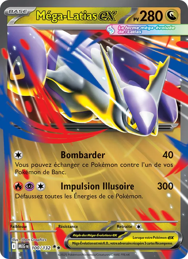 Méga-Latias-ex 100 — Méga-Évolution