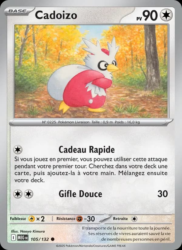 Cadoizo 105 — Méga-Évolution