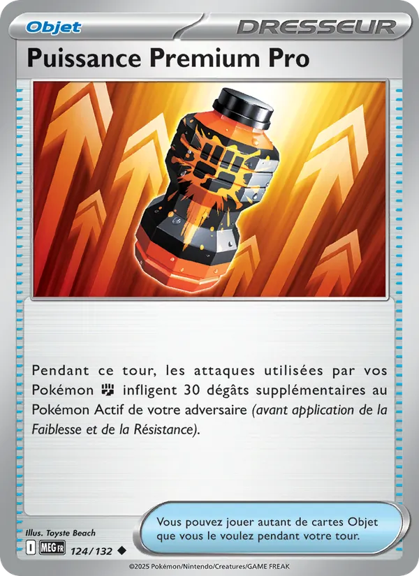 Puissance Premium Pro 124 — Méga-Évolution