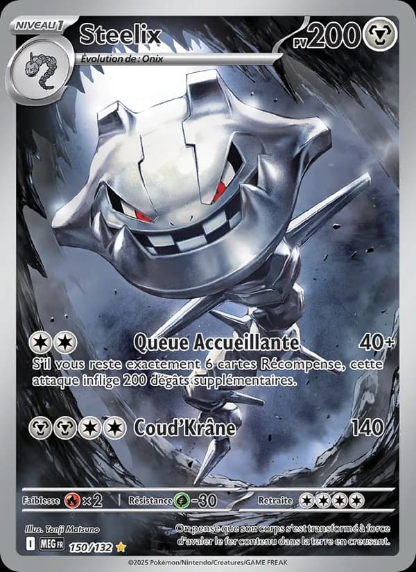 Steelix 150 — Méga-Évolution