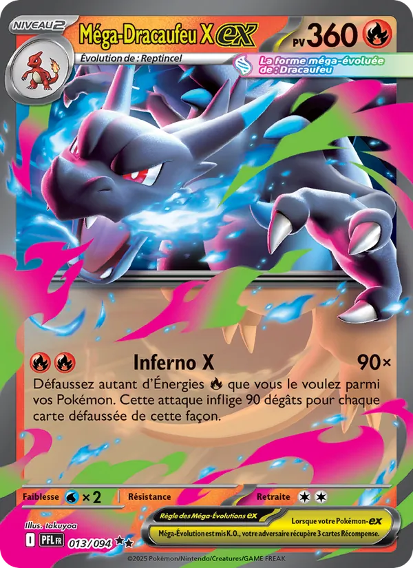 Méga-Dracaufeu X-ex 013 — Flammes Fantasmagoriques