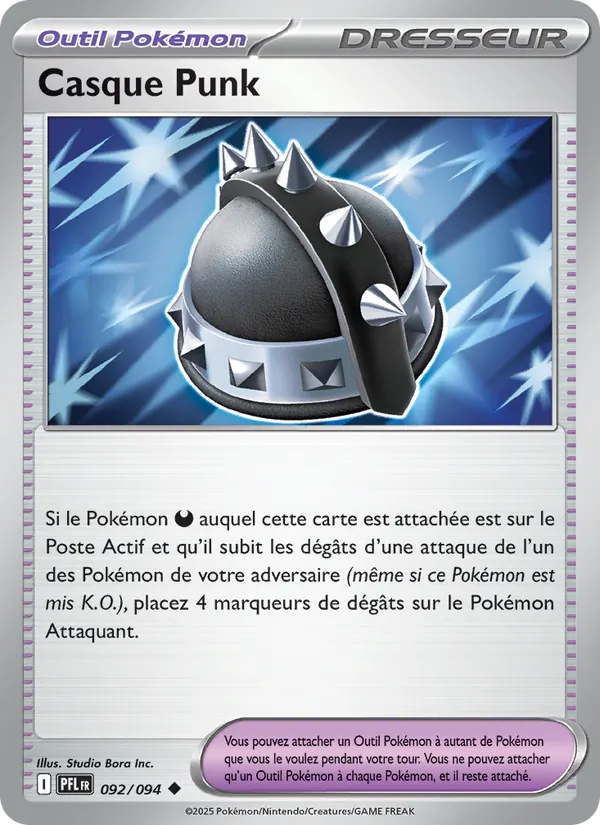 Casque Punk 092 — Flammes Fantasmagoriques