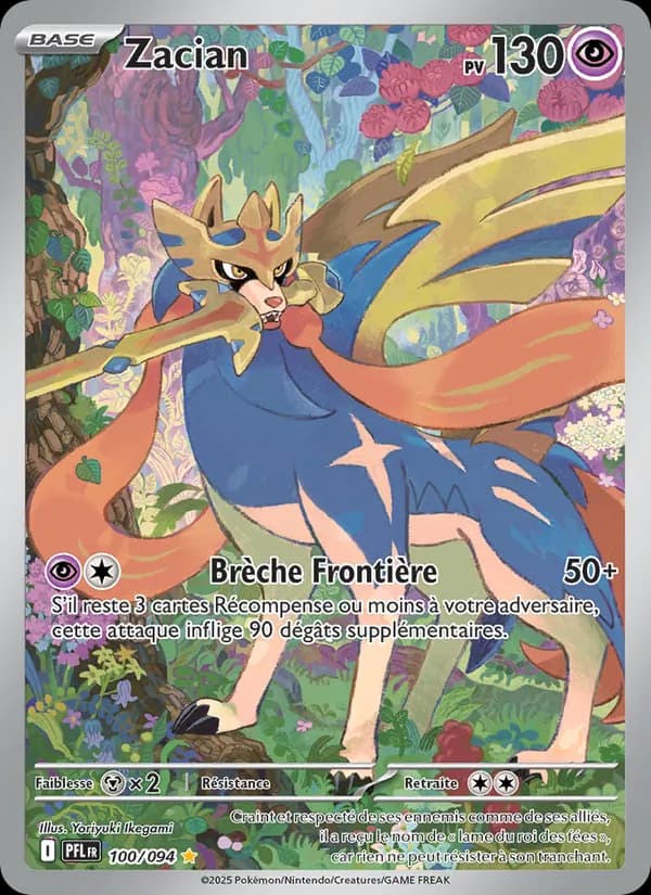 Zacian 100 — Flammes Fantasmagoriques