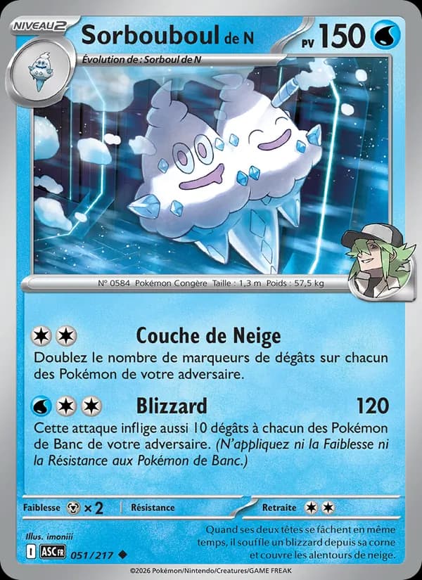 Sorbouboul de N 051 — Héros Transcendants