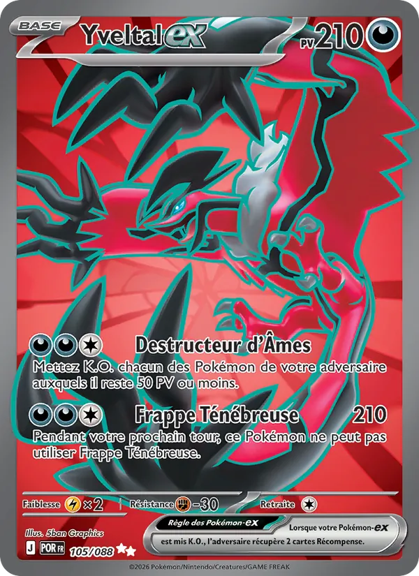 Yveltal-ex 105 — Équilibre Parfait