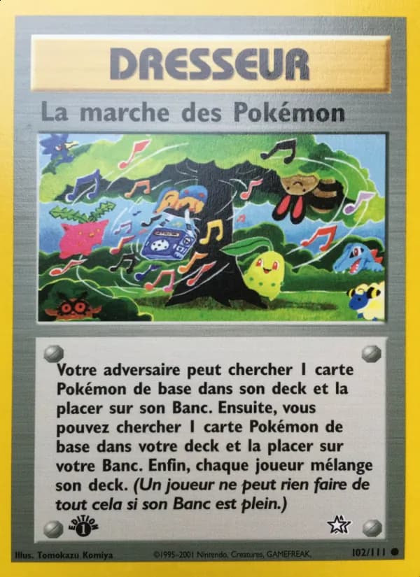 La marche des Pokémon 102 — Neo Genesis