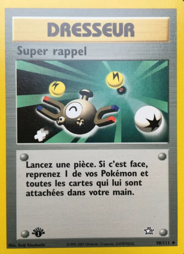Super rappel 98 — Neo Genesis