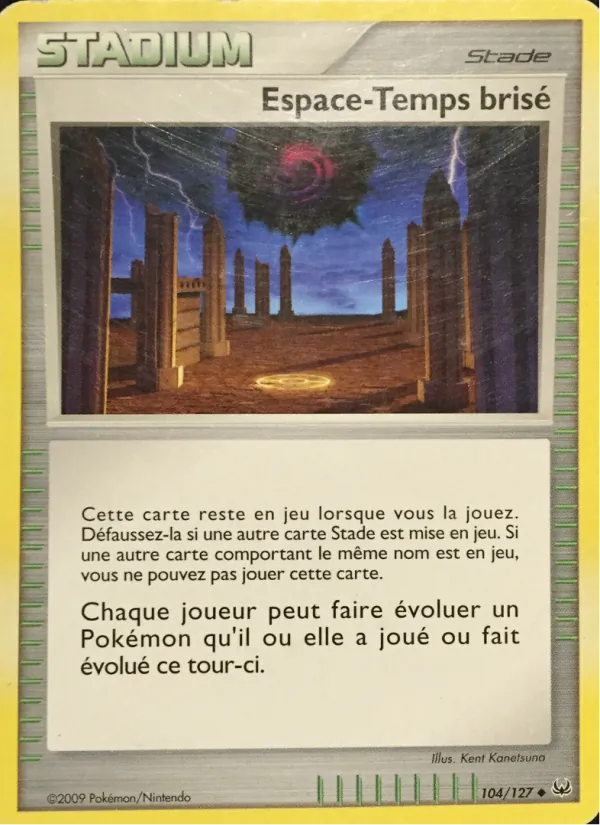 Espace-Temps brisé 104 — Platine