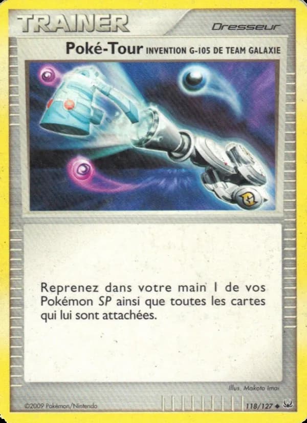 Poké-Tour Invention G-105 de Team Galaxie 118 — Platine