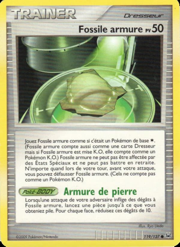 Fossile armure 119 — Platine