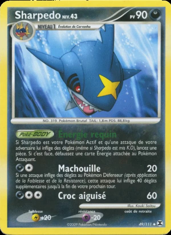 Sharpedo Niv. 43 49 — Rivaux Émergeants