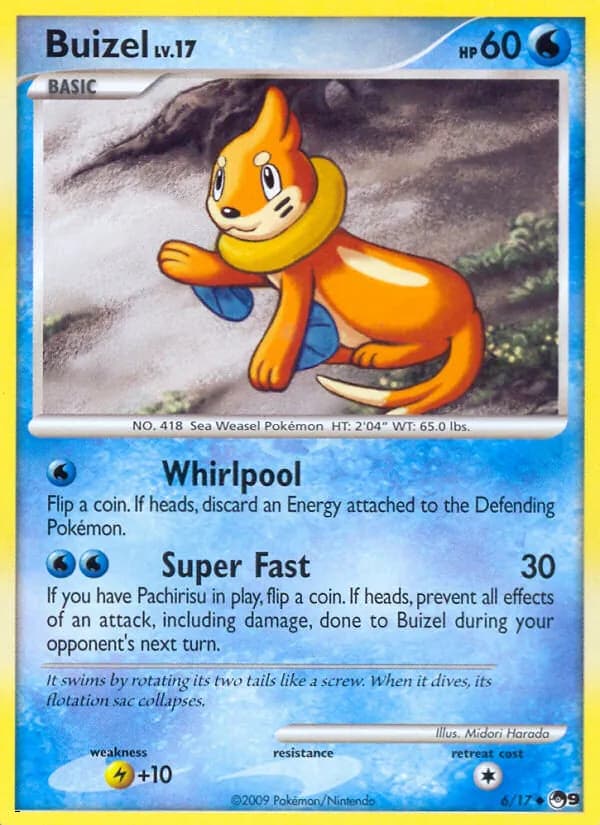 Buizel 6 — POP Série 9