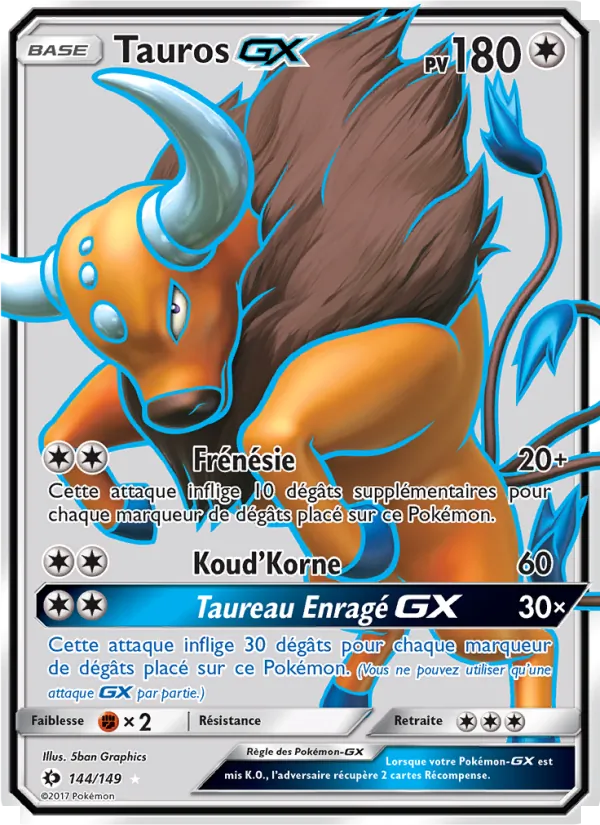 Tauros GX 144 — Soleil et Lune