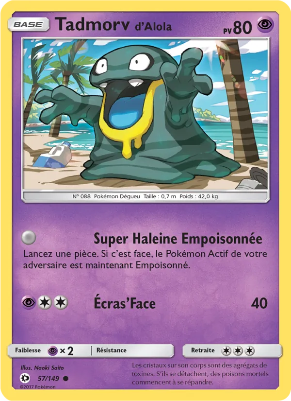 Tadmorv d’Alola 57 — Soleil et Lune