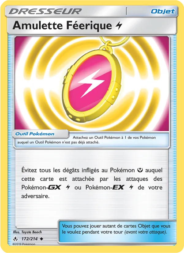 Amulette Féerique Lightning 172 — Alliance Infaillible