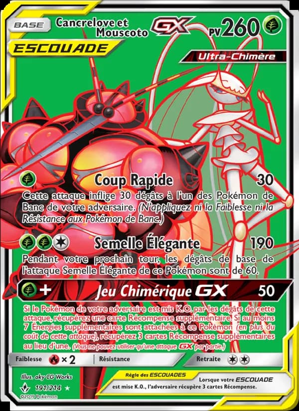 Cancrelove et Mouscoto GX 191 — Alliance Infaillible