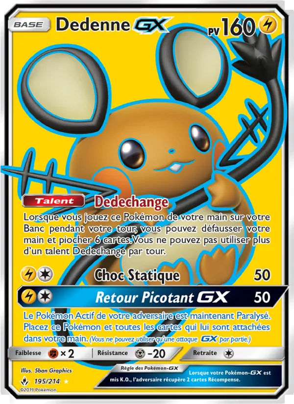 Dedenne GX 195 — Alliance Infaillible